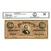 Image 1 : VA. Confederate States of America, February 17, 1864, Issued Banknote.