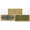 Image 2 : VA. Confederate States of America, 1861 to 1864, Issued Banknote Trio.
