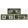 Image 1 : D.C., U. S. Silver Certificates and Legal Tender, 1899, 1917, and 1923 Issued Banknote Trio.