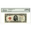 Image 1 : D.C., Legal Tender Note, $5 Mule, Series of 1928 C, Fr.# 1528m, Issued Banknote.