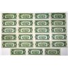 Image 2 : U.S. Note - Legal Tender, $2 Series 1953 to Series 1963, Issued Group of 23 Banknotes.
