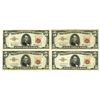 Image 1 : U.S. Note - Legal Tender, $5 Series of 1963, Fr.# 1536* Issued Group of 4 Star Notes.