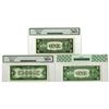 Image 2 : D.C., U.S. Silver Certificate, $1 Series of 1928A; 1935; and, 1935A, Issued Banknote Trio.