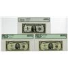 Image 1 : D.C., Silver Certificates, Series of 1934 and Series of 1953, Issued Banknote Trio.