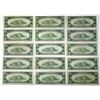 Image 2 : U. S. Federal Reserve Notes, $10, Series of 1934 and Series of 1934A, Issued Group of 15 Banknotes.