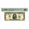 Image 1 : NY., Federal Reserve Note, $5, Fr.#1966-B, Series of 1950E, Issued Banknote.