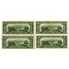 Image 2 : U.S. Federal Reserve Notes, $20, Series of 1950C, Fr.# 2062E*, Issued Group of 4 Star Notes.