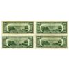Image 2 : U.S. Federal Reserve Notes, $20, Series of 1963, Issued Group of 4 Star Notes.