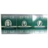 Image 2 : U. S. Federal Reserve Notes, 1995 and 1996, Trio of Uncut Banknote Pairs