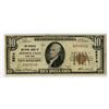 Image 1 : NY. Peoples National Bank of Hoosick Falls, New York, $10 T1, Series of 1929, Ch#5874, Issued Bankno