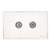 Image 1 : F.R.N. District Seal Proof Vignette seals for New York and Boston by the BEP, ND (ca.1920-30s)