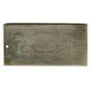Image 1 : NY. American Bank Note Company Archives Steel Printing Plate, ND (ca.1900 to 1950s), Serial Number F