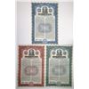 Image 1 : Cuba . Republica de Cuba, 1937, Specimen Coupon Bond Trio.