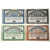 Image 1 : Ecuador. Banco Comercial y Agricola, ND (1907), Specimen Coupon Bond Quartet.
