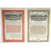 Image 1 : NY. Mortgage-Bond Co. of New York, 1905 to 1912, Specimen Gold Coupon Bond Pair