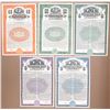 Image 1 : NJ & PA. Pressed Steel Car Co. and Pittsburgh Steel Co., 1922 to 1948, Specimen Bond Quintet.