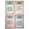 Image 1 : PA. United States Steel Corp., 1954-1961, Group of 4 of Specimen Bonds