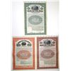 Image 1 : MT. Montana Coal & Coke Co., 1907 and Montana Coal & Iron Co.,1912, Trio of Specimen Bonds