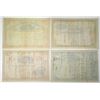 Image 2 : NV. State Line Gold Mining Co. 1881 and 1882 Stock Certificate Quartet