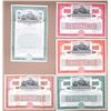 Image 1 : Pennsylvania. Hudson Coal Co., 1927, Group of Specimen Bonds.