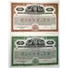 Image 1 : U.K.. Anglo-American Oil Co. Ltd., 1920 Specimen Gold Coupon Bond Pair, a Rockefeller - Standard Oil
