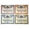 Image 1 : CA. St. Louis and San Francisco Railroad Co., 1900, Specimen Railroad Registered Bond Quartet.