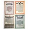 Image 1 : CO. Colorado Railroads, 1910 to 1924, Specimen Gold Coupon Bond Quartet.