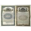 Image 1 : NH. Manchester Traction, Light and Power Co. 1917, Specimen Gold Coupon Bond Pair.