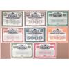 Image 1 : NY. Erie Railroad Co., 1896 and 1903, Specimen Registered Gold Bond Collection