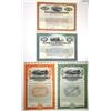 Image 1 : PA. Pennsylvania Railroads, 1901 to 1913, Specimen (Coupon and Registered) Railroad Bond Quartet.