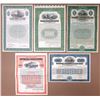 Image 1 : TN Tennessee Railroad Bond Collection of Specimen Bonds, 1907 to 1970s