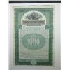 Image 1 : TX. Houston Belt and Terminal Railway Co. 1907 Specimen 5% Gold Coupon Bond Rarity.