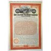 Image 1 : UT. Rio Grande Western Railway Co., 1899, Specimen 4% Gold Coupon Bond.