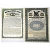 Image 1 : VA. & WV. Virginia and West Virginia Railway Specimen Gold Coupon Bonds, 1915-18