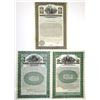 Image 1 : WI. Milwaukee Electric Railway and Light Co., 1906 to 1920, Specimen Gold Coupon Bond Trio.