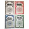 Image 1 : WI. Northern Pacific Railway Co. 1914-21 Series A&B Specimen Bond Quartet