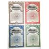Image 1 : WI. Northern Pacific Railway Co. 1914-21, Series A&B, Specimen Bond Quartet