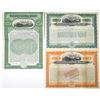 Image 1 : WI. Wisconsin Central Railway Co., 1909, Specimen (Registered and Coupon) Gold Bond Trio.