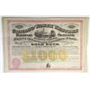 Image 1 : WI & MI. Chicago and North Western Railway Co., Menominee Extension, 1871 Specimen Bond Rarity.