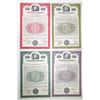 Image 1 : Austria. Republic of Austria, 1958 to 1977, Specimen Coupon Bond Quartet.