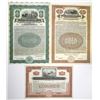 Image 1 : Cuba. Sugar Companies Specimen Stock and Bond Trio, ca.1920 to 1923