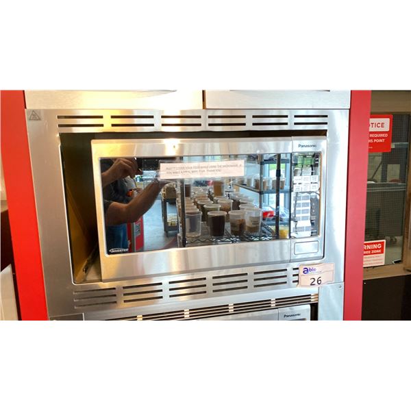 PANASONIC MICROWAVE WITH 27" SURROUND