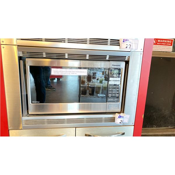 PANASONIC MICROWAVE WITH 27" SURROUND