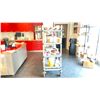 Image 2 : METRO RACK WITH PLASTIC SHELF COVERS NO CONTENTS 60X24" 5 SHELVES