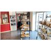 Image 2 : METAL METRO STYLE RACK ON WHEELS MADE BY ULINE 4 SHELVES 36X24" NO CONTENTS