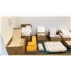 Image 2 : LARGE GROUP LOT OF OFFICE SUPPLIES. FILE FOLDERS, MAIL STACKERS, LABELS, TONS OF ENVELOPES, TONS OF