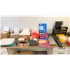 Image 3 : LARGE GROUP LOT OF OFFICE SUPPLIES. FILE FOLDERS, MAIL STACKERS, LABELS, TONS OF ENVELOPES, TONS OF