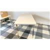 Image 2 : 30X60" GLOSS WHITE TABLE/DESK  NO CONTENTS