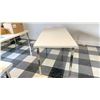 Image 2 : 30X60" GLOSS WHITE TABLE/DESK  NO CONTENTS