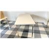 Image 2 : 30X60" GLOSS WHITE TABLE/DESK  NO CONTENTS